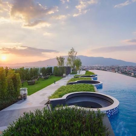 Astra Sky River High Floor,3 Bedrooms 97㎡ 山景房带浴缸 Chiang Mai Bagian luar foto