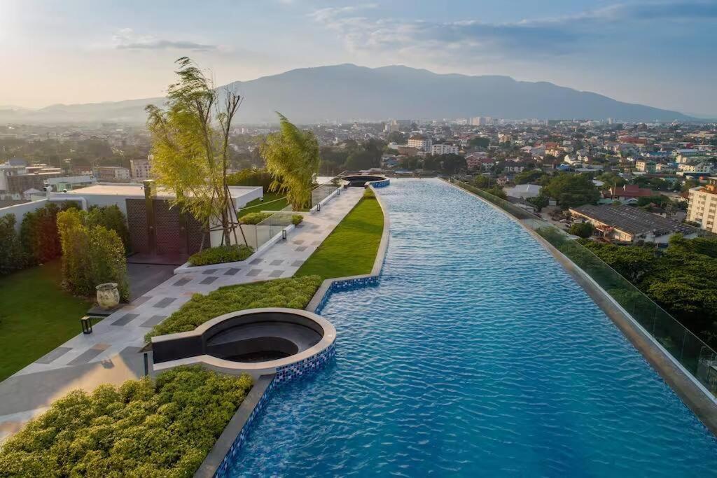 Astra Sky River High Floor,3 Bedrooms 97㎡ 山景房带浴缸 Chiang Mai Bagian luar foto